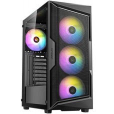 Antec AX61 Elite 4x120mm ARGB Fans Temper Glass Panel ATX Gaming Case – Black